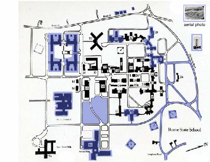 Map of Rome