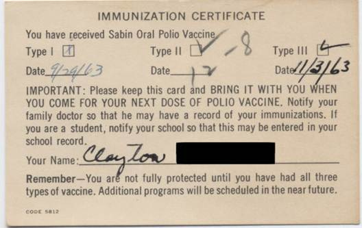 The Oral Vaccine