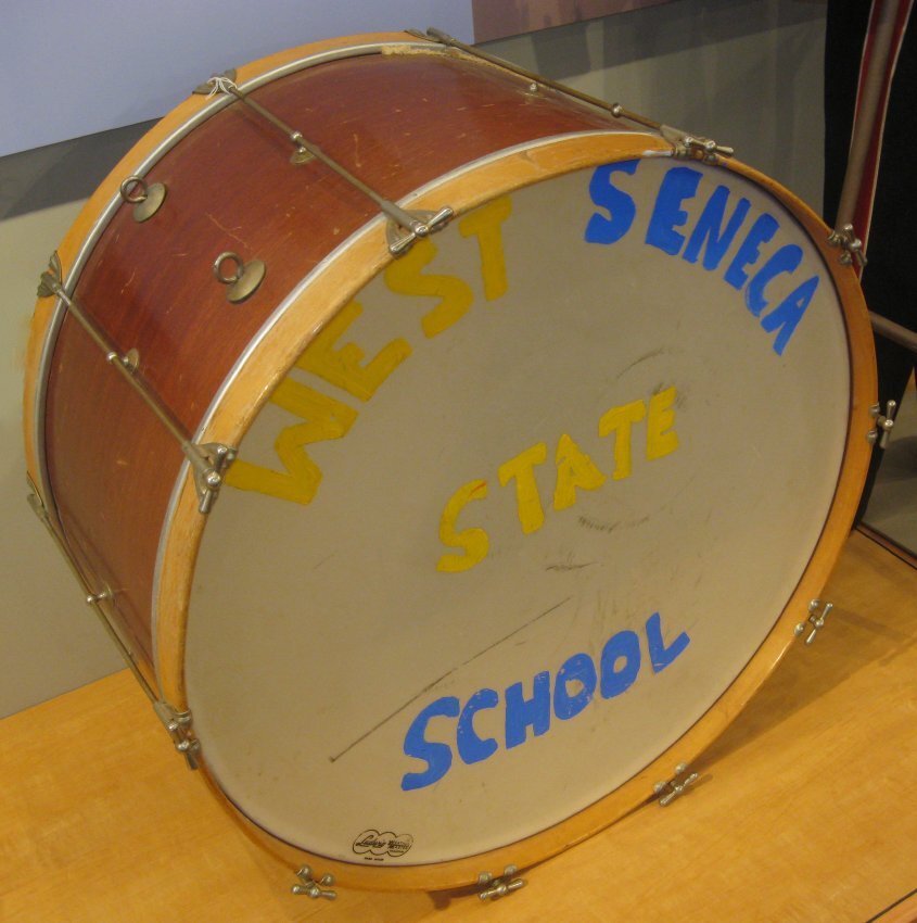 West Seneca State School Bass Drum