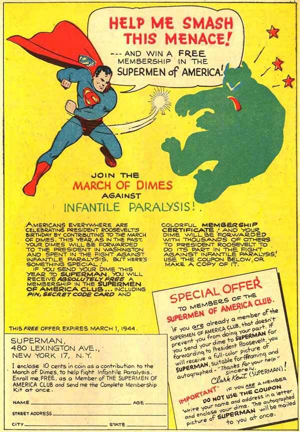 Jan. 2012 blog - Comics Enter The Fight Against Polio Part 2 - 1