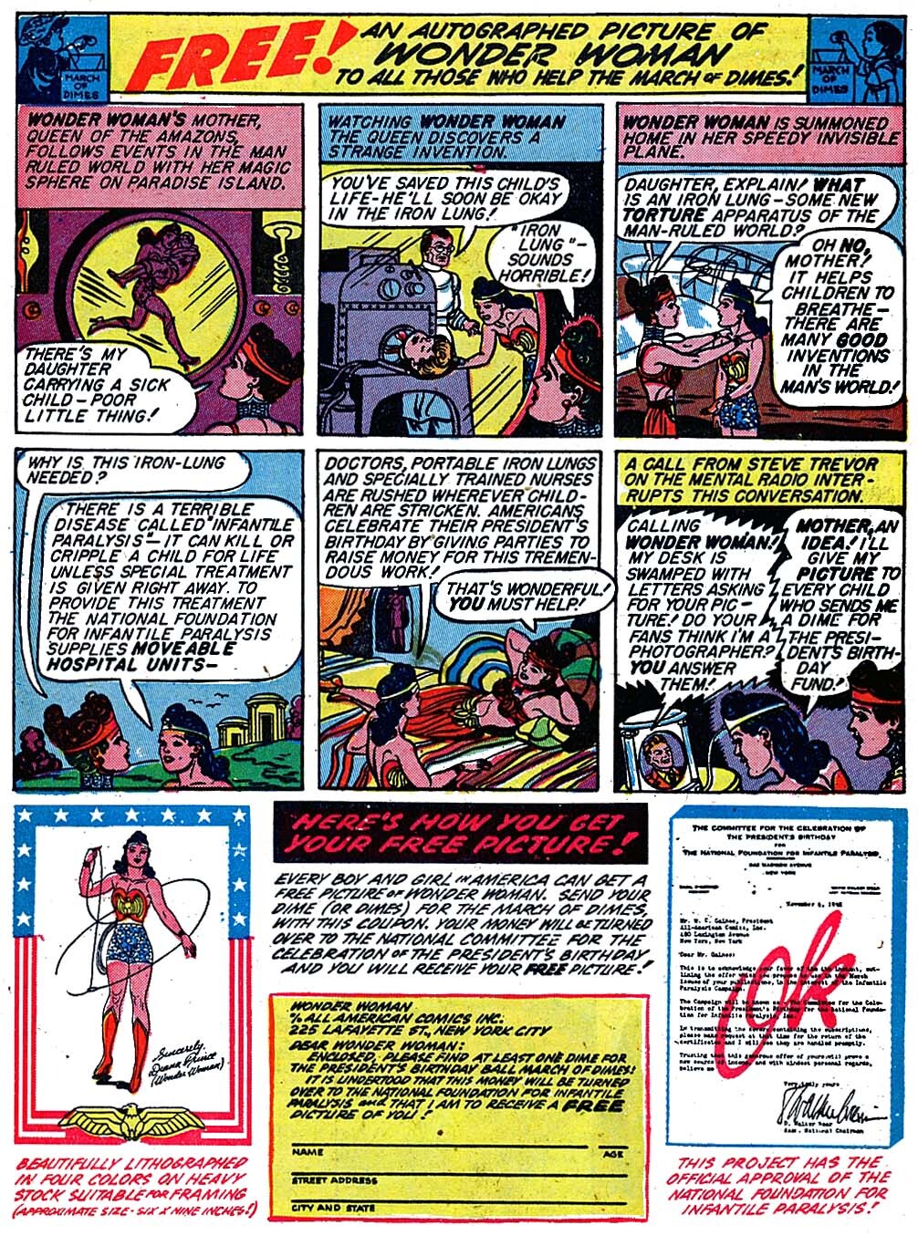 Jan. 2012 blog - Comics Enter The Fight Against Polio Part 2 - 2