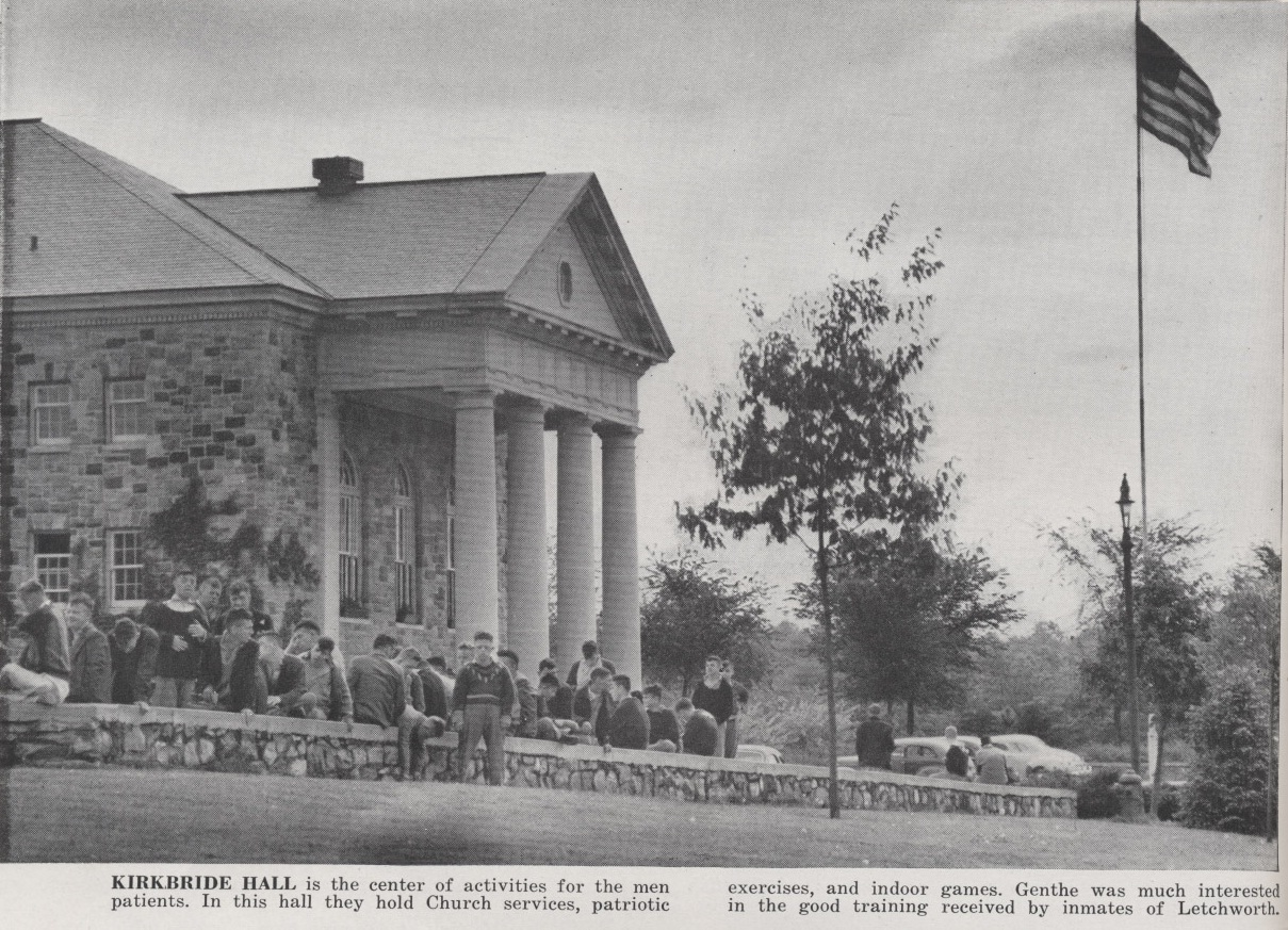 Kirkbride Hall at Letchworth Village.