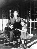 Franklin Roosevelt contracts polio