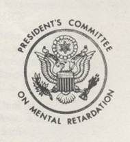 President’s Committee on Mental Retardation established by President Johnson